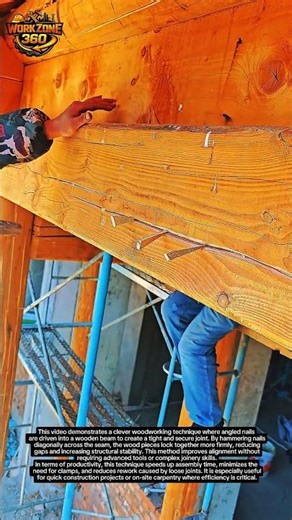 Smart Wood Joint Hack That Saves Time and Nails Perfect Alignment 🔨
