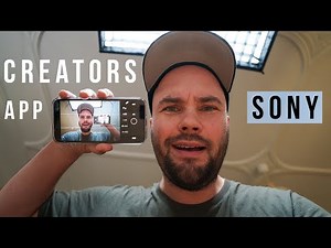 Sony Creators App - How to Film Yourself for FREE