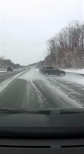 One Wrong Move on I-90 Nearly Triggers a Pileup