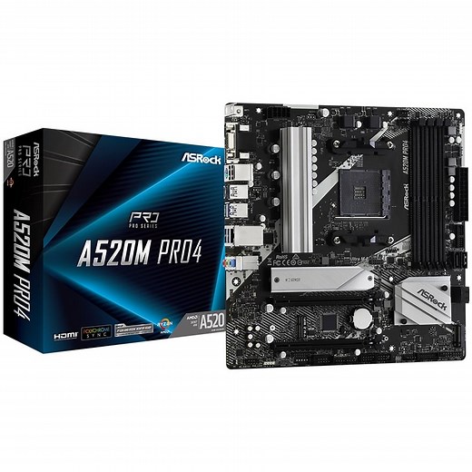 ASRock「A520M Pro4」製品情報