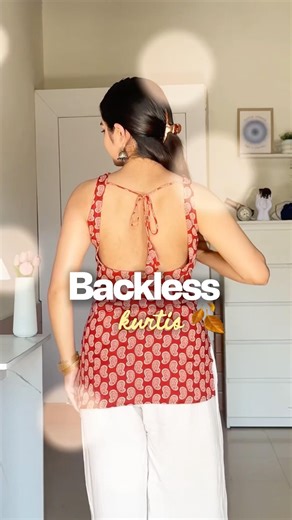 Meesho backless Kurtis under ₹300 (check community post for link) #meesho #backless #kurti #youtube