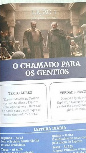 Lesson 1: The Call to the Gentiles #mejatv #ebdexplicada