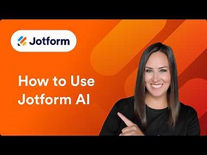 How to Build Online Forms Using Jotform AI