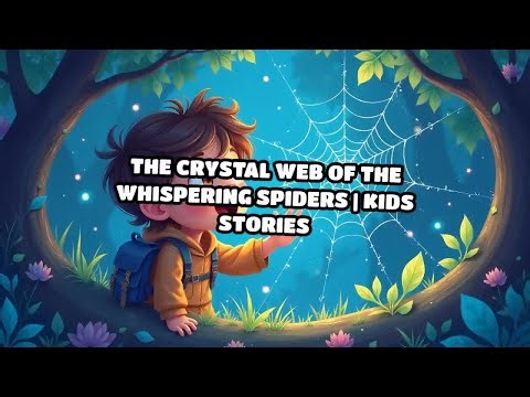 The Crystal Web of the Whispering Spiders | Kids Stories