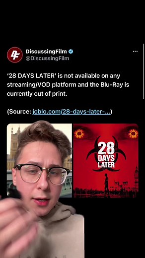 Watch 28 Days Later Online Free - Zombie Film Streaming