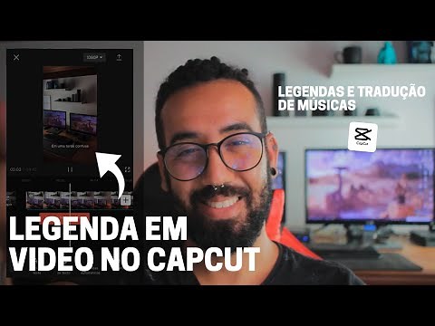 legenda em vídeo capcut (legendar e traduzir músicas) @souofabiano
