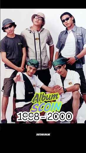 Album-album SCOIN dari tahun 1998 hingga 2000.