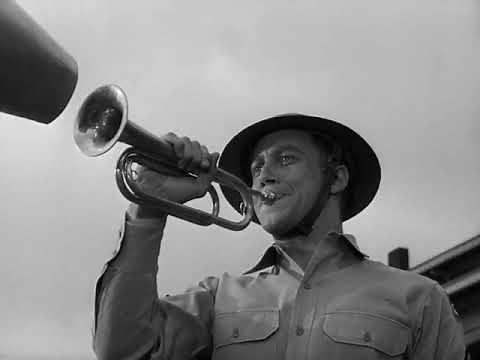 Bugler sounds Charge as Japanese attacks at Pearl Harbor December 7, 1941