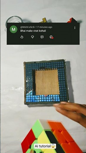 all cube make viral koli by using ai 😱 l ai tutorial l #cube #shortclips #video