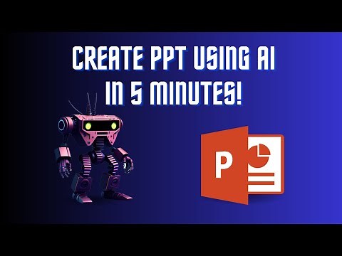 How to Create a PPT Using AI for Free in 2 Minutes | Tamil | AI PPT | PPT Presentation |AI PPT maker