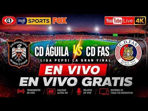 🔥 LIVE FREE! FAS VS ÁGUILA FINAL 2026 | Where to watch in USA and SV ⚽🌍