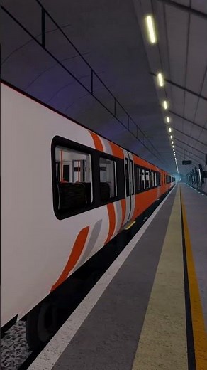 Airlink Class 185 new double unit passing Airport Terminal 1 (High Speeds!)