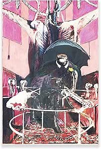 Francis Bacon Art Poster - Dark Academia Paintings Abstract Fine Art Prints Expressionism Wall Art for Bedroom Dorm Cool Wall Decorations Unframed(12x18in/30x45cm)