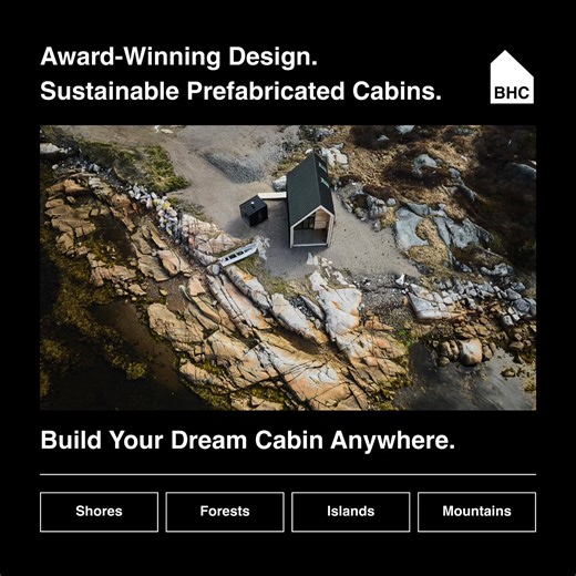 Traditional cabin builds are slow, costly, and stressful. Ours aren’t. That’s why over 100 cabin owners across North America have chosen The Backcountry Hut Company to simplify their build. We offer prefabricated, sustainable cabin systems designed by award-winning architects, flat-packed and shipped to even the most remote locations. Whether you’re dreaming of a minimalist getaway (System 01), a modern two-storey retreat (System 02), or a Nordic-inspired sauna (System S), we make it easy, effic
