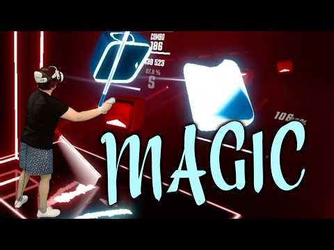 Beat Saber ★ Jaroslav Beck - Magic [FC-S Expert] ★ Mixed Reality
