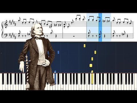 Liszt - La Campanella (easy piano tutorial)