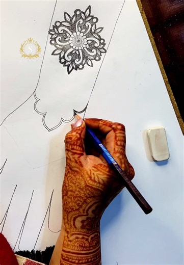 Step-by-Step Mehndi Design Tutorial at Home