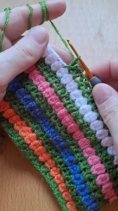 160K views · 881 reactions | Making a baby blanket with colorful threads #crochet #babyblanket #babyvest #easy #pattern #howto | Beauty Tips | Facebook