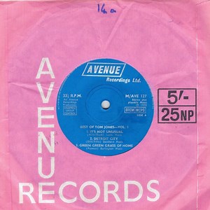 Unknown Artist - Best Of Tom Jones - Vol. 1