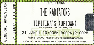 Concert History of Tipitina's   New Orleans, Louisiana, United States (Updated for 2026) | Concert Archives