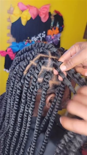 JaHair Salon | In this tutorial, we’re breaking down the rubber band passion twist technique step by step. Haven’t tried it yet? Now’s the time. Don’t... | Instagram