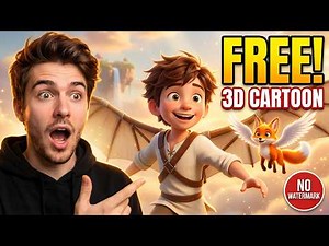 Make A Full 3D Cartoon with FREE AI (One Master Prompt + Consistent Characters