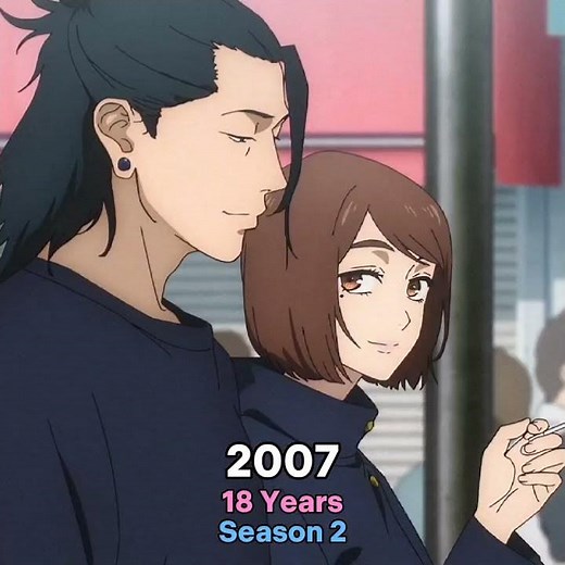 Shoko Ieiri Through The Years #4k #anime #jujutsukaisen #crunchyroll #Shokoieiri