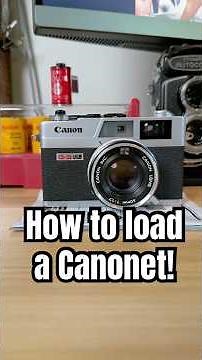 How To Load the Canon Canonet QL17 GIII (and Most Canonets)