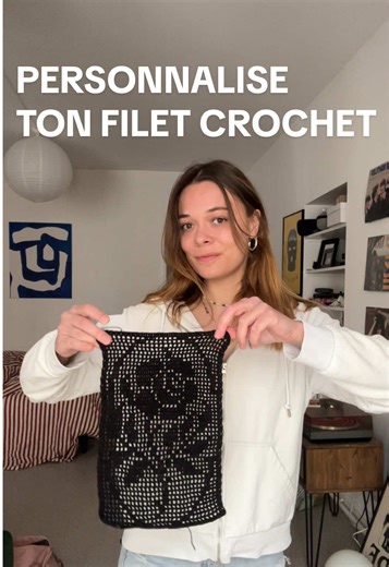 Personnalise ton filet crochet avec style