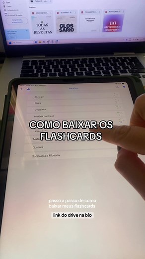 Como Baixar Meus Flashcards para Estudos