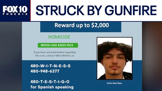 Suspect wanted for teen's shooting death while leaving Phoenix party