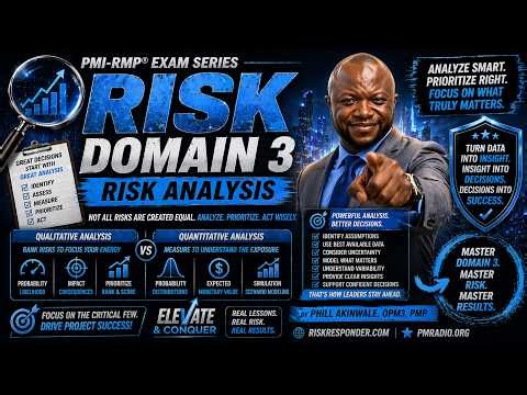 PMI-RMP MASTERCLASS - DOMAIN 3 (RISK ANALYSIS)