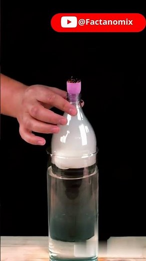 I Made a Cloud in a Bottle! 🌫️☁️ (Crazy Science Experiment!)