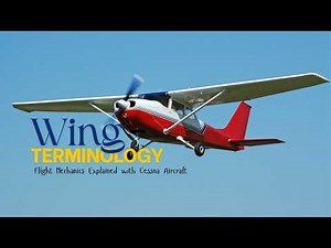 Wing Terminology | Flight Mechanics Explained with Cessna Aircraft #aerospace #flightmechanics