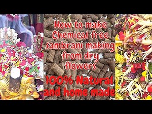 வீட்டிலேயே சுலபமாக கம்பியுடர் சாம்பிராணி தயாரிப்பது எப்படி? How to make computer sambrani at home…..