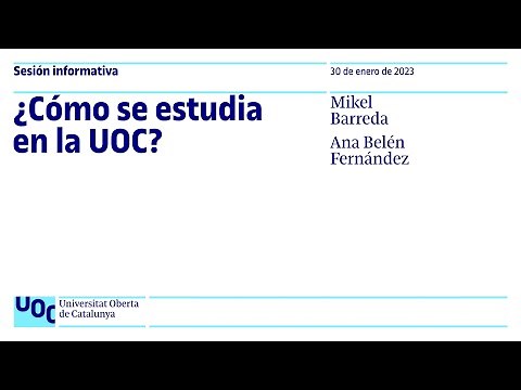 ¿Cómo se estudia en la UOC?
