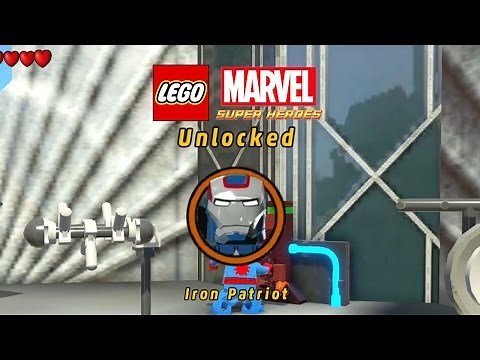 Lego Marvel-Unlock Iron Patriot