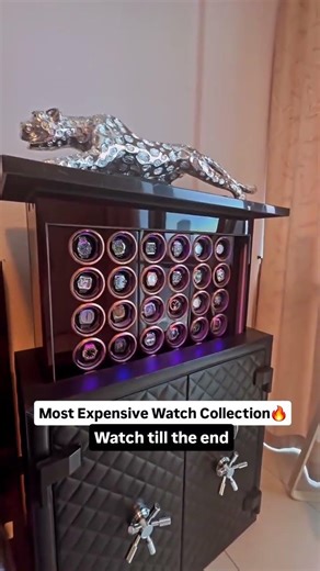 Inside a Multi-Million Dollar Watch Cabinet 👑⌚ | Ultimate Luxury Storage Setup 💎