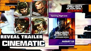 Official Black Ops 7 reveal trailer livestream event announced at Gamescom (COD BO7 reveal trailer)