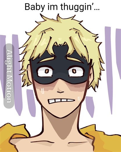 guys this a joke think abt it like deku & all might k #oc#mha#art#animation#trend