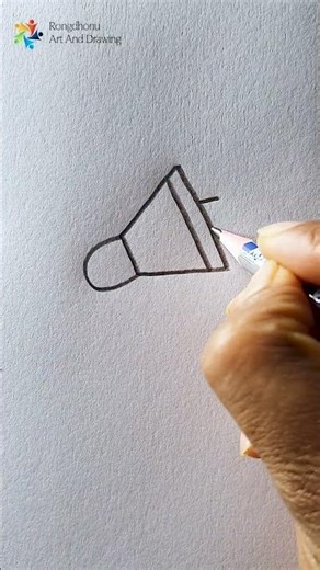 Hand Mic Drawing in Easy Way #rongdhonuartanddrawing #drawing