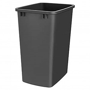 Rev-A-Shelf 35 qt. Black Polymer Replacement Waste Container Pullouts