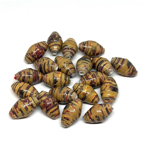 Handmade Paper Beads for Jewelry - Etsy