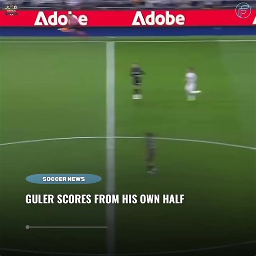 Real Madrid youngster Arda Güler produced one of the goals of the season with a sensational long-range strike from inside his own half during Madrid’s 4-1 win over Elche. Spotting the goalkeeper off his line, Güler launched an incredible effort from around 70 metres out that sailed over the keeper and into the net, leaving fans and teammates stunned. The spectacular goal sealed an impressive victory for Los Blancos. ⚽️ #varpulse #flyhighmediaza #fyp #realmadrid #laliga