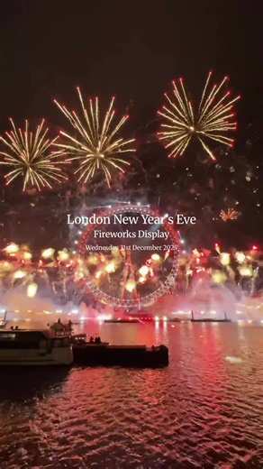 Experience New Year's Eve Fireworks in London 2023