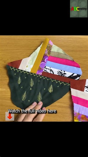 A beautufil item from Scraps - Easy for Beginners #34 #shorts