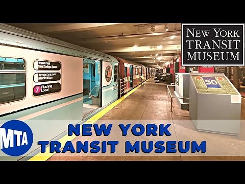 New York Transit Museum | Abandoned Subway Station turned into Museum | Rare Old Subway Cars