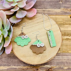 Bold Ethereal Petals (jewelry Set) - Etsy