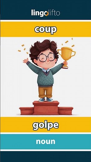 🇬🇧🇪🇸 coup - golpe : learn English : aprendamos inglés : vocabulary builder