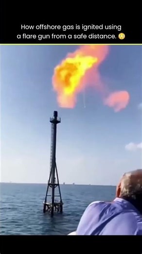 Gas Ignition with Flare Gun 🤯